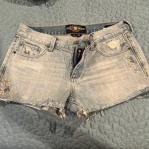Lucky Brand denim cut off shorts